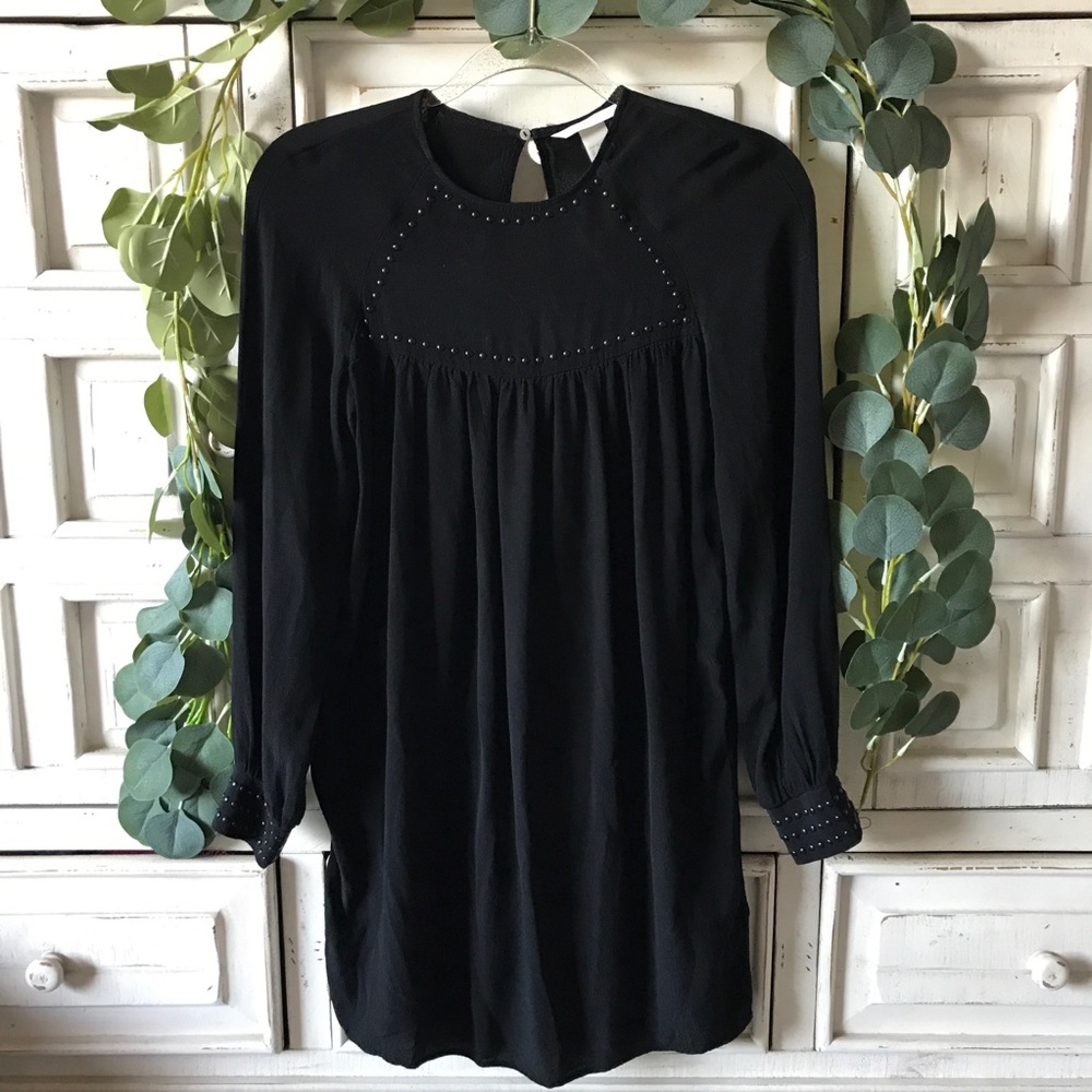 Women’s H&M black long sleeve dress size 2